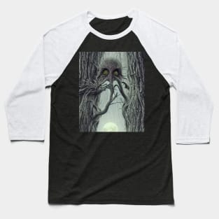 Oak Tree Face Baseball T-Shirt